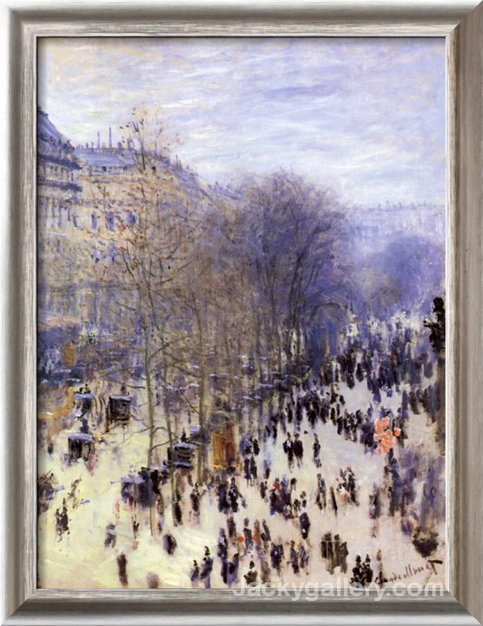 Boulevard Des Capucines by Claude Monet paintings reproduction